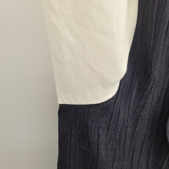 Ilyza New York Womens size 16 Black white button up NWT Deadstock - Picture 11 of 12